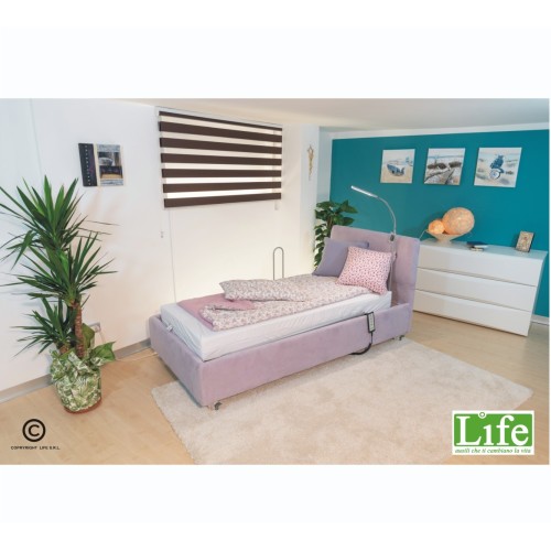 Letto assistenza domiciliare con sponde Discreet LIFE Ausili che ti cambiano la vita