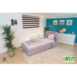 Letto con rete elettrica per anziani e disabili