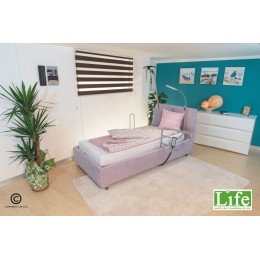 Letto assistenza domiciliare con sponde Discreet LIFE Ausili che ti cambiano la vita