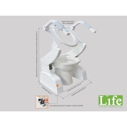 Sollevatore WC Misolleva Deluxe  per anziani e disabili