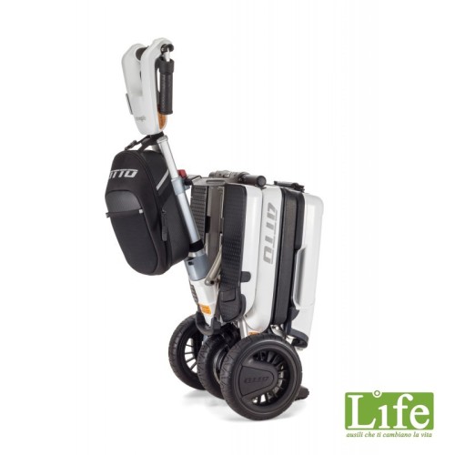 Sacca anteriore Atto: scooter elettrico pieghevole  per anziani e disabili