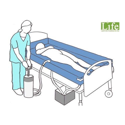 AcquaBed vasca Pieghevole letto per anziani e disabili