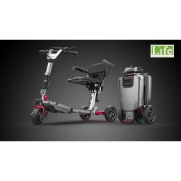 Scooter elettrico pieghevole ATTO Sport per anziani e disabili con braccioli