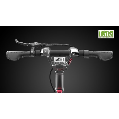 Scooter elettrico pieghevole ATTO Sport per anziani e disabili display led e limite velocità