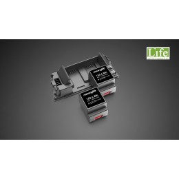 Scooter elettrico pieghevole ATTO Sport per anziani e disabili batteria divisa