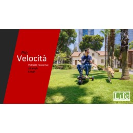 Scooter elettrico pieghevole ATTO Sport per anziani e disabili sino a 10 km/h