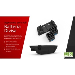 Scooter elettrico pieghevole ATTO Sport per anziani e disabili approvato per i voli