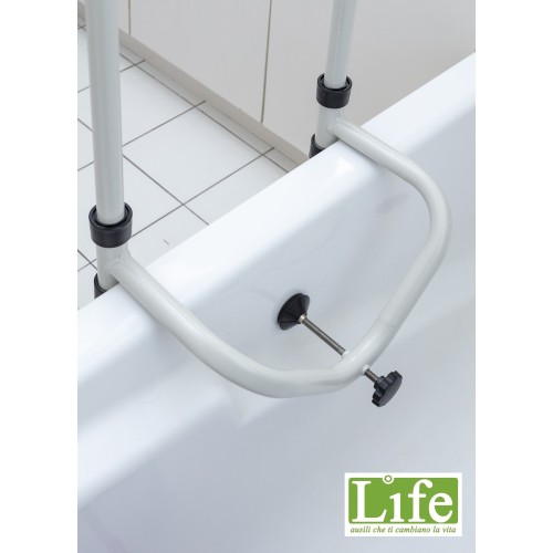 Scaletta antiscivolo con maniglia per accesso vasca da bagno Power-Step