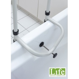 Scaletta antiscivolo con maniglia per accesso vasca da bagno Power-Step