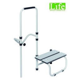 Scaletta antiscivolo con maniglia per accesso vasca da bagno Power-Step