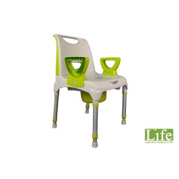 Sedia da Doccia e Wc regolabile AQ-TICA color anice