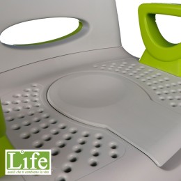 Sedia da Doccia e Wc regolabile AQ-TICA color anice