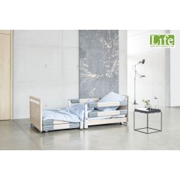 Letto ultrabasso Alzheimer 15|80 cura domiciliare-degenza FloorLife