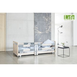 Letto ultrabasso Alzheimer 15|80 cura domiciliare-degenza FloorLife