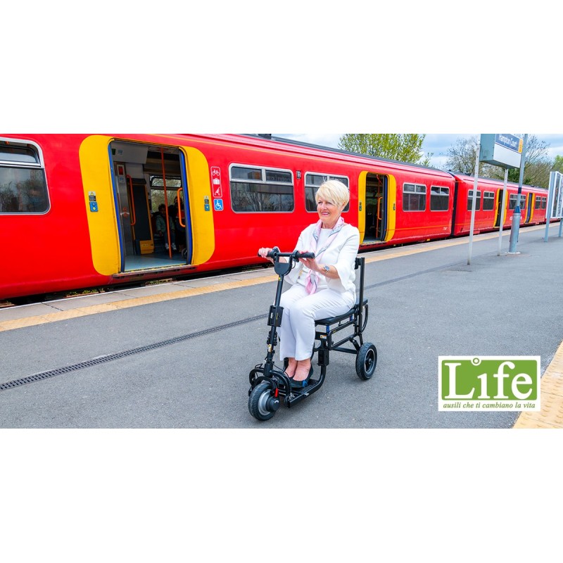 eFoldi Scooter elettrico pieghevole leggero per anziani e disabili