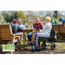 eFoldi Scooter elettrico pieghevole leggero per anziani e disabili