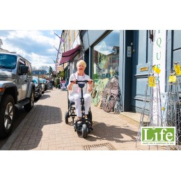 eFoldi Scooter elettrico pieghevole leggero per anziani e disabili