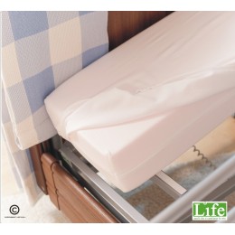 Letto Rolling Plus Noce - coprimaterasso antiliquido con angoli elastici