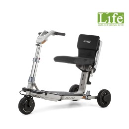 cuscino  nero seduta scooter pieghevole ATTO LIFE ausili che ti cambiano la vita