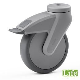 Set 4 ruote esterne per Letto Discreet