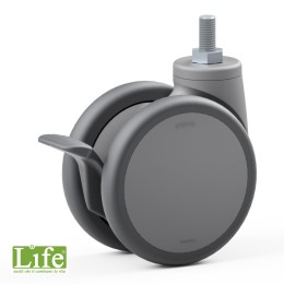 Set 4 ruote interne per Letto Discreet