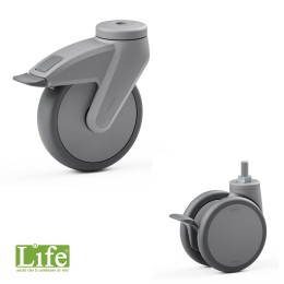 Set 8 ruote per Letto Discreet