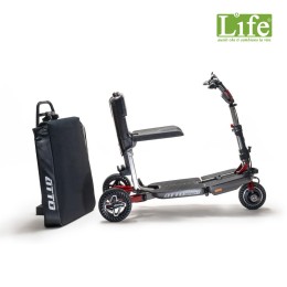 Tettuccio parasole e antipioggia pieghevole ATTO: scooter elettrico pieghevole  per anziani e disabili