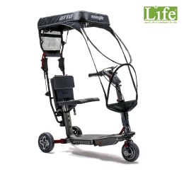 Tettuccio parasole e antipioggia pieghevole ATTO: scooter elettrico pieghevole  per anziani e disabili