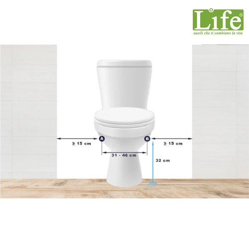 Maniglione Wc Sostegno Plus