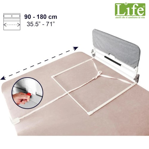 Sponda letto anticaduta Pratika