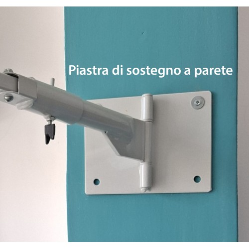 Piastra di supporto a parete per goap