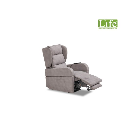 Poltrona relax regolabile manualmente Kyra