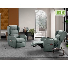 Poltrona relax regolabile manualmente Kyra