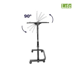 Tavolo Vassoio pranzo con ruote Overbed