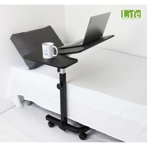 Tavolo Vassoio pranzo con ruote Overbed