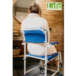Sedia doccia Wc per disabili con ruote K30014