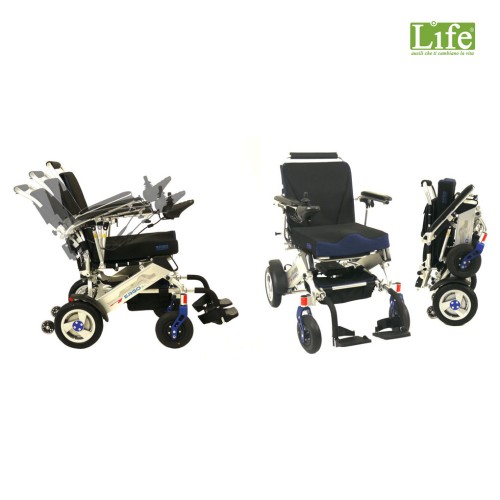 Carrozzina elettrica pieghevole per disabili Ergo 08L 2.0