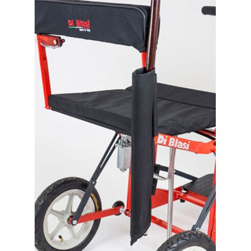 Cestino e porta bastone R30: scooter elettrico pieghevole  per anziani e disabili