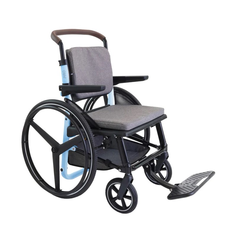 Carrozzina pieghevole autospinta per disabili Elegant