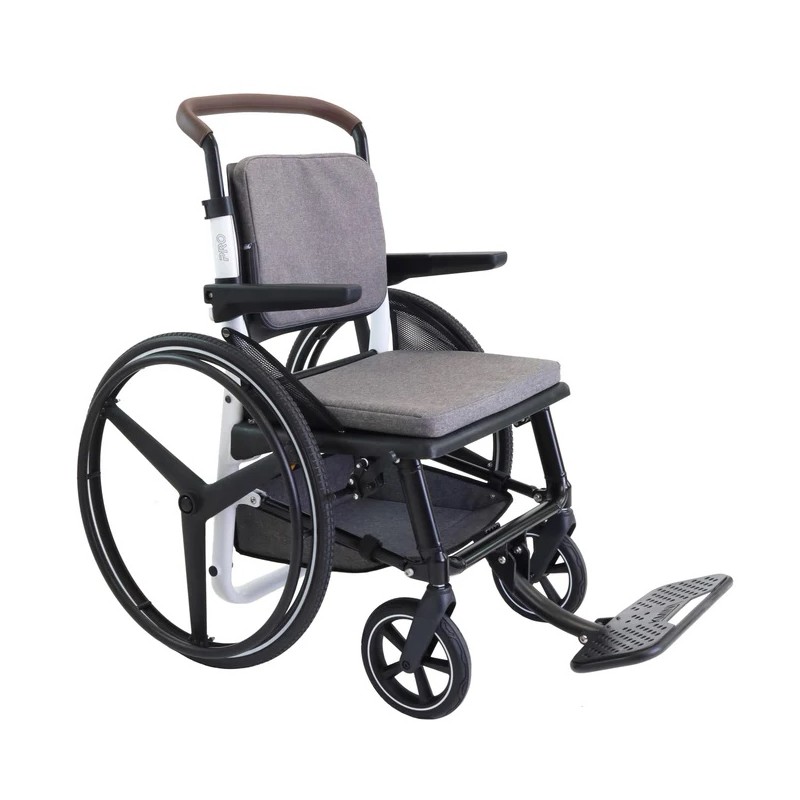 Carrozzina pieghevole autospinta per disabili Elegant