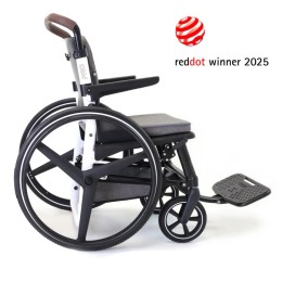Carrozzina pieghevole autospinta per disabili Elegant