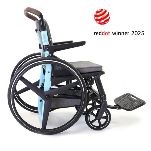 Carrozzina pieghevole autospinta per disabili Elegant