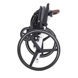 Carrozzina pieghevole autospinta per disabili Elegant