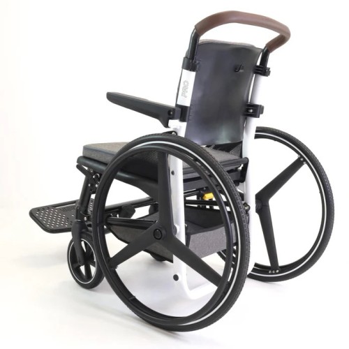 Carrozzina pieghevole autospinta per disabili Elegant