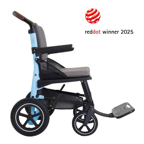 Carrozzina pieghevole leggera per disabili Elegant