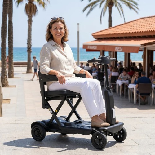 Scooter Elettrico Pieghevole a 4 ruote per anziani e disabili Movida Automatic