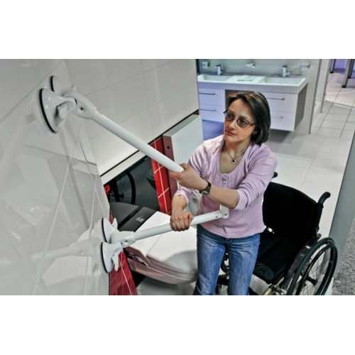Maniglione bagno Supporto Power con impugnatura - iva agevolata 4%