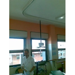 Sollevatore a binario curvo per anziani e disabili Esseline