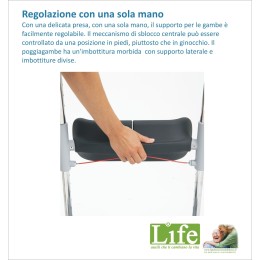 PRATIKO Transfer: trasportino per piccoli trasferimenti di anziani e disabili