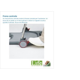 PRATIKO Transfer: trasportino per piccoli trasferimenti di anziani e disabili